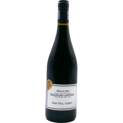 Vin rouge BEAUJOLAIS LANTIGNIE JEAN PAUL DUBOST 2022