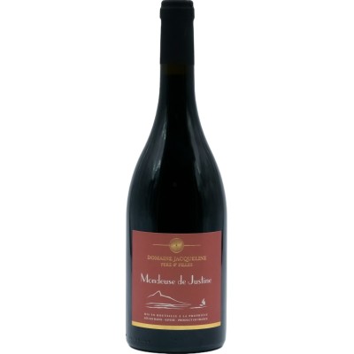 Vin rouge MONDEUSE JUSTINE DOMAINE JACQUELINE 2022