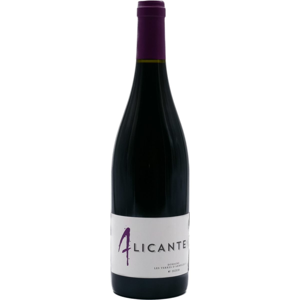 Vin rouge DOMAINE LES TERRES D'ARMELLE ALICANTE 2021