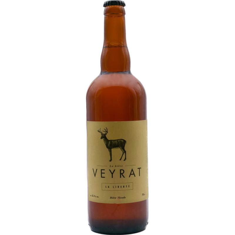 Bière VEYRAT BLONDE LA LIBERTE 75CL