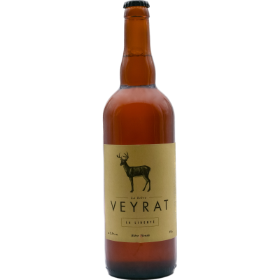 Bière VEYRAT BLONDE LA LIBERTE 75CL