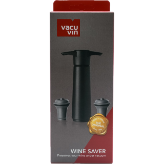 Vacuvin Pompe A Vin Avec Deux Bouchons