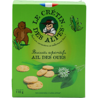 Biscuits Aperitifs Ail Des Ours 110G