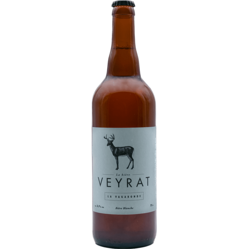 Bière La Vagabonde Blanche Veyrat 75Cl