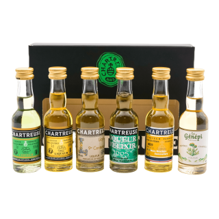 Coffret Chartreuse 6 Miniatures 3Cl