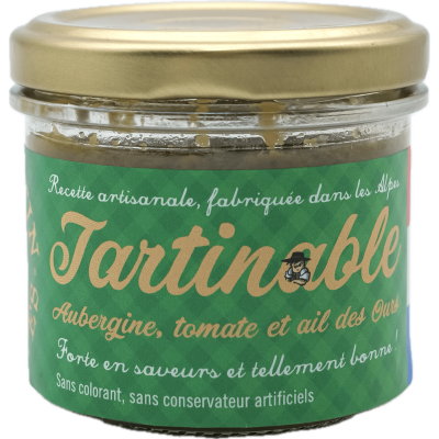 Tartinable Tomate Aubergine Ail Des Ours  90G