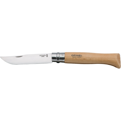 Opinel N12 Hetre Acier Inox