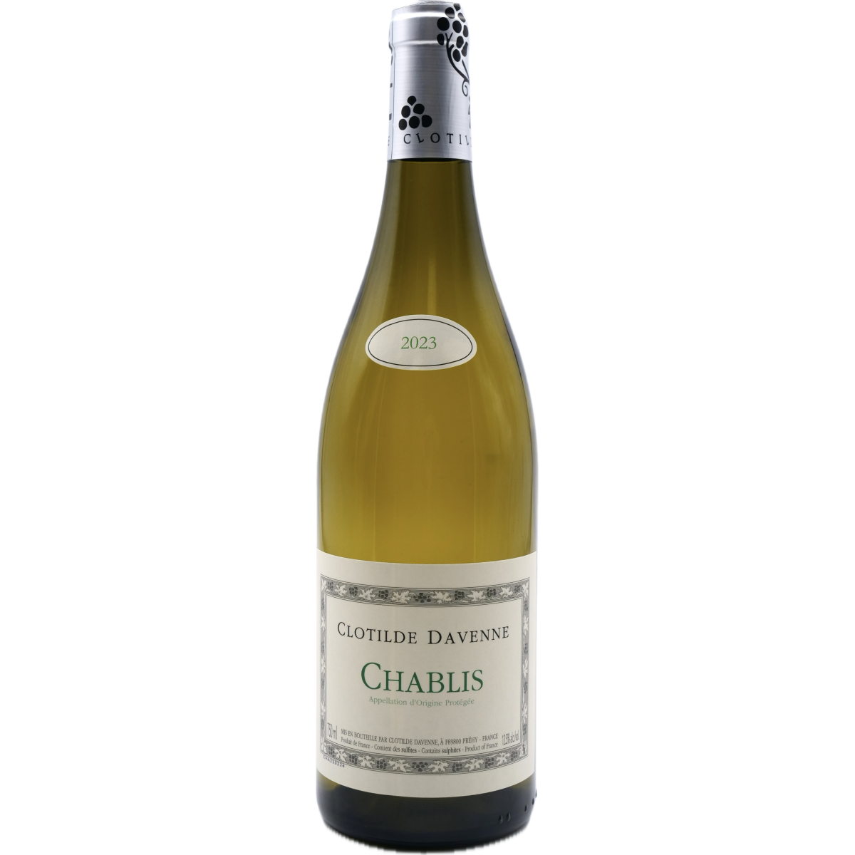 Chablis 2023 - Domaine Clotilde Davenne