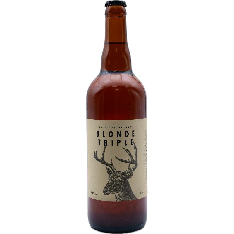 Bière Blonde La Triple Veyrat 75Cl