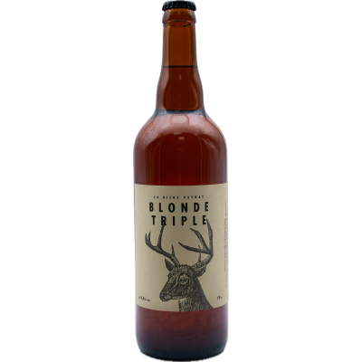 Bière Blonde La Triple Veyrat 75Cl