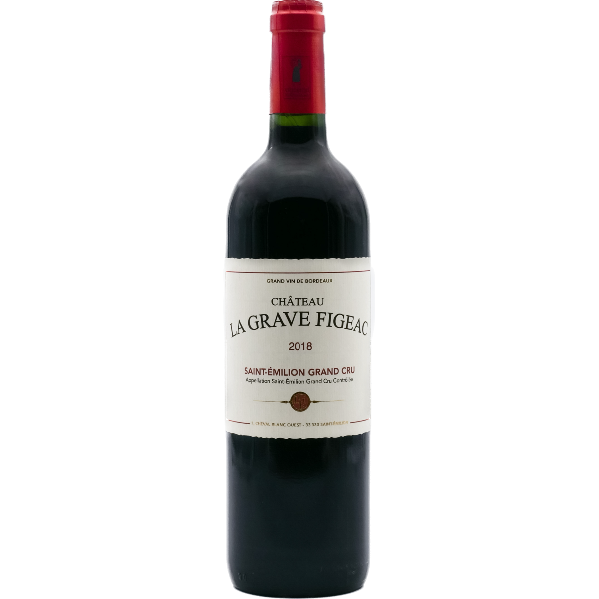 Vin rouge CHÂTEAU LA GRAVE FIGEAC 2018