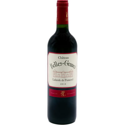 Vin rouge CHÂTEAU BELLES-GRAVES 2016