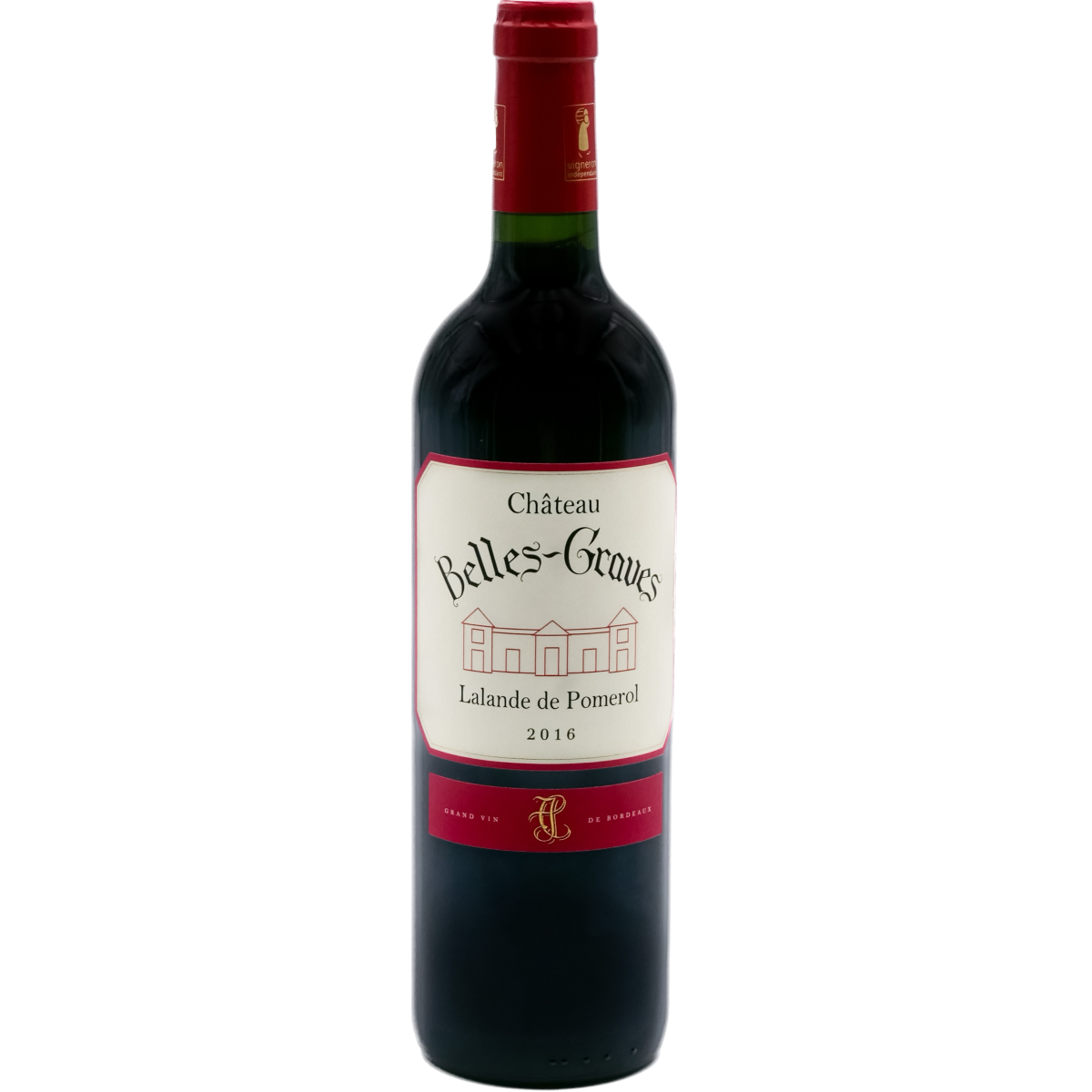 Vin rouge CHÂTEAU BELLES-GRAVES 2016