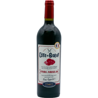Vin rouge PAYS D'OC COTE DE BOEUF 2022