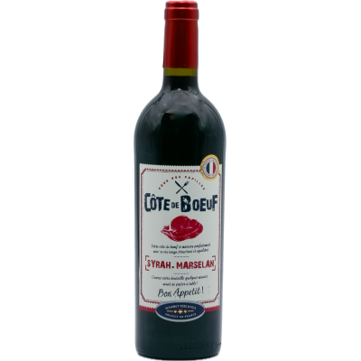 Vin rouge PAYS D'OC COTE DE BOEUF 2022